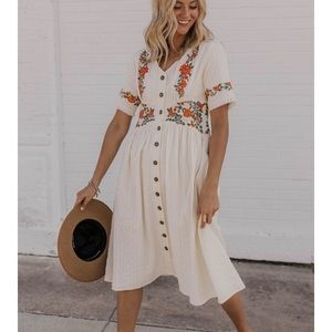 ROOLEE Embroidered Dress